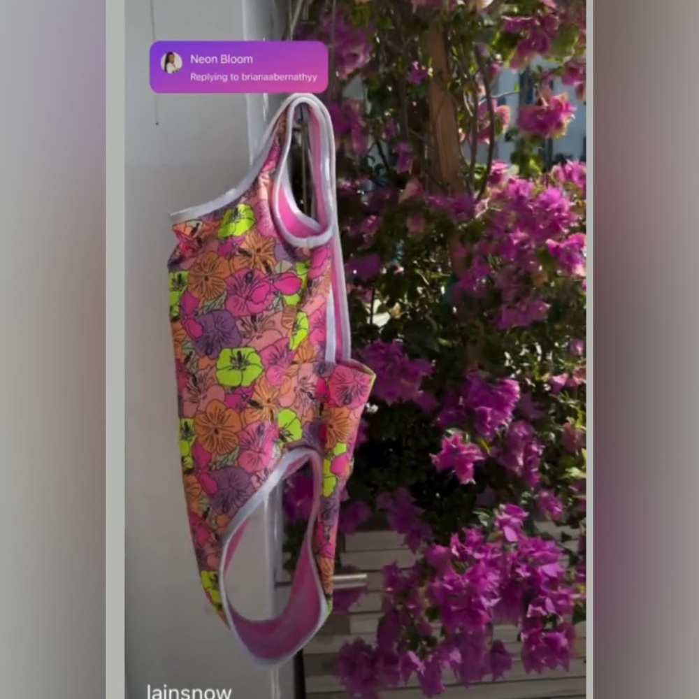 LainSnow Ocean Isle one piece Neon Bloom